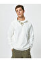 Half Zipper Sweatshirt Basic Stand Collar Ribbed Long Sleeve - 3