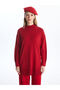 Women's Half Turtleneck Plain Knitwear Tunic (W4) - 2