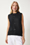Bowknot Knitwear Sweater Black Lpf0057 - 2