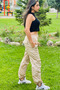 Girl's Jogger Leg Parachute Pants - 6