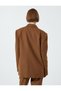 Blazer Jacket Double Breasted Closure Buttons Pocket Detailed - 5