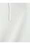 Mesh Detailed Hooded Sweatshirt Long Sleeve - 6