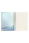 دفتر ملاحظات رخامي حلزوني مربع إلهام 17x24 سم - 2