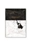 MARBLE SCRATCH 17x24 BLACK 192 SY
