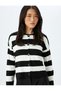 Long Sleeve Crew Neck Buttoned Knitwear Cardigan