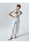 Wide Cropped Jeans High Waist - Sandra Jeans - 2