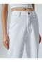Wide Cropped Jeans High Waist - Sandra Jeans - 5
