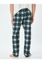 Oversize Pajama Bottoms Cotton with Elastic Waist and Pocket Detail Cotton - 4
