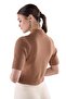 Camel Short Sleeve Turtleneck Sweater 24291 - 3