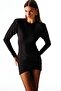 Gigi Mini Dress(Black) - 4