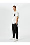 Lace Waist Trousers with Woven Pocket Detail