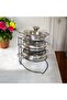 Pan Rack Metal Shelf Closet Organizer Pan Organizer Kitchen Shelf