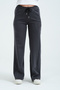 Comfortable Wide Leg Women's Sweatpants with Hidden Zipper Pocket - 7