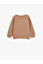 Basic Sweatshirt Crew Neck Long Sleeve Crew Neck - 2