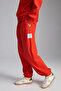 Teaira Women's Organic Cotton Red Sweatpants - 5