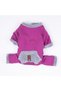Fuchsia Alabama Dog Jumpsuit Dog Outfit Cat Outfit - 4