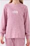 Us Polo Girls' Long Sleeve Pajama Set Us1987 Lilac - 4