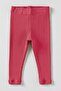 100% Cotton Soft Texture Girl's Tights Dusty Rose