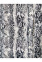 Snakeskin Patterned Shirt Long Sleeve Classic Collar - 6