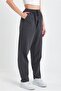 Smoked High Waist Elastic Waist Linen Trousers - 6