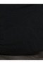 Tulle Crop Blouse Front Tie Long Wide Sleeve - 6