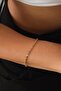 Steel Wire Striped Chain Bracelet Non-Tarnish 17+4cm 2mm Classic Forse Engraved Chain Elegant Minimal - 3