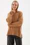 Crew Neck Tunic Camel