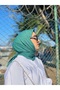 وشاح من الخيزران باللون الأخضر