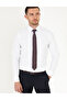 White Slim Fit Long Sleeve Classic Shirt 50268204-Vr013 - 2