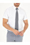 White Regular Fit Short Sleeve Classic Shirt 50268194-Vr013 - 6