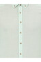 Green Slim Fit Long Sleeve Shirt 50268183-Vr054 - 6