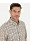 Khaki Regular Fit Long Sleeve Shirt 50273550-Vr027 - 2
