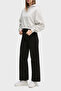 Oversize Hooded Crop Sweat - 100% Cotton J20J 224170 P6G - 3