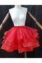 Cloudy Voluminous Tutu Skirt Red - 5