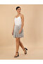 Cream Pleated Flared Skirt 50273766 -Vr071 - 3