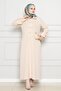 Velcro Oysho Dress-Beige - 3