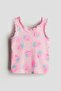 Frill-trimmed vest top