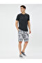 Shorts Tie Waist Pocket Cotton Ethnic Patterned