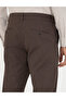 Brown Slim Fit Canvas Trousers 50278440-Vr029 - 7