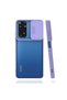 Xiaomi Redmi Note 11 Pro 5g - Case Slide Sliding Back Frosted Lens Cover - Lilac