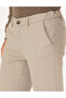 Mink Slim Fit Striped Canvas Trousers 50278471-Vr052 - 6