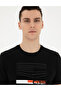 Black Slim Fit 100% Cotton Crew Neck T-Shirt 50281056-Vr046 - 2