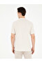 Beige Slim Fit Linen Blend Buttoned Polo Collar T-Shirt 50285180-Vr011 - 5