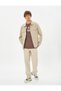 Cargo Trousers Pocket Detailed Buttoned Cotton