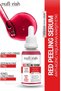 Red Peeling Serum That Equalizes Skin Tone and Effects on Sunspots Aha 10% Bha 10% 30 ml