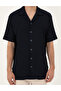 Lacivert Regular Fit Örme Gömlek 50286124-VR033 - 6