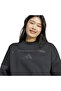 W Z.N.E. Swt Women's Black Sweatshirt Je7855 - 5