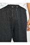 Basic Shorts with Lace Waist Slim Fit Pocket Detail - 5