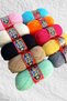 Lif Yarn Set 100 Gr 475 Meters Mixed Lif Yarn -10 Pieces- Mixed Color Knitting Yarn - 4