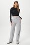 Women's Decorative Rubber Waist Gray Sweatpants - 5